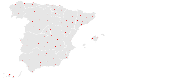 Red de distribución nacional